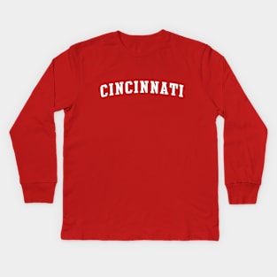 Cincinnati City Kids Long Sleeve T-Shirt